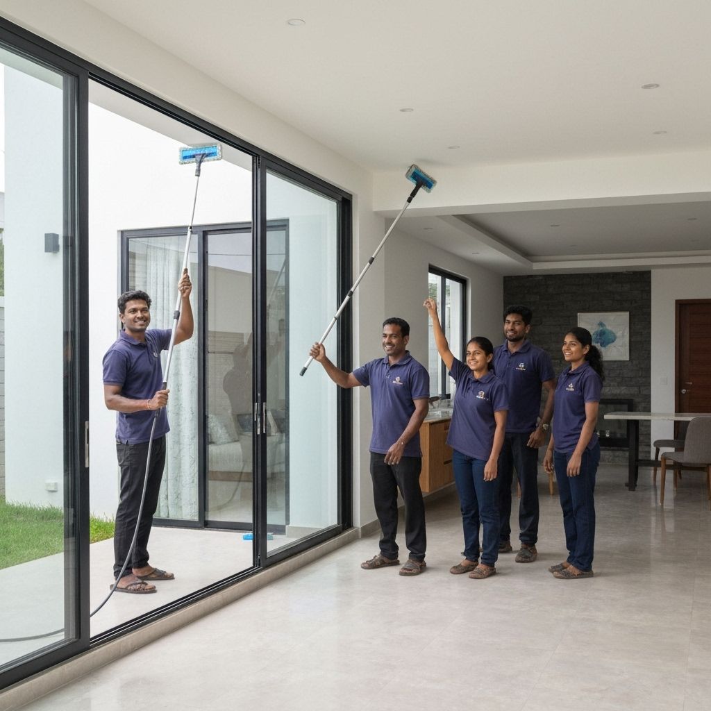 Residential Cleaning Services - Professional cleaning team in Sri Lanka